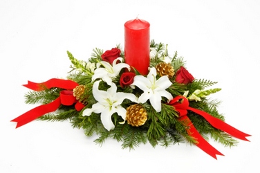 Season's Greetings Centerpiece