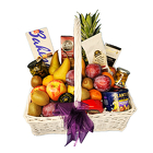 Fruit & Gourmet Basket from Clifford's where roses are our specialty
