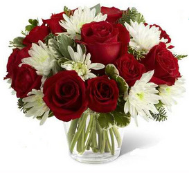 Holiday Warmth from Clifford's where roses are our specialty