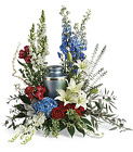 Reflections Of Honor Cremation Tribute from Clifford's where roses are our specialty