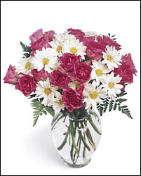 Burst of Summer Bouquet from Clifford's where roses are our specialty