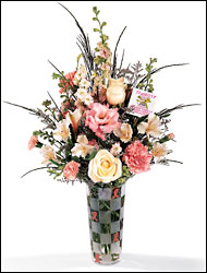 The Breast Cancer Awareness Bouquet from Clifford's where roses are our specialty