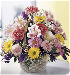 FTD Basket Of Cheer Bouquet