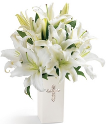 Faithful Blessings Bouquet from Clifford's where roses are our specialty