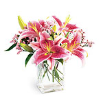  Pink Lily Bouquet from Clifford's where roses are our specialty