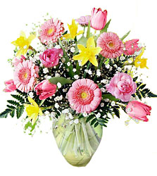 FTD Pink Splendor Bouquet  from Clifford's where roses are our specialty
