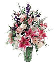 FTD Star Gazer Bouquet from Clifford's where roses are our specialty