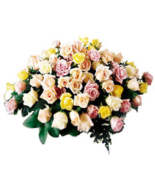 FTD Peaceful Tribute Arrangement from Clifford's where roses are our specialty