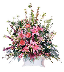  Loving Sympathy Arrangement from Clifford's where roses are our specialty