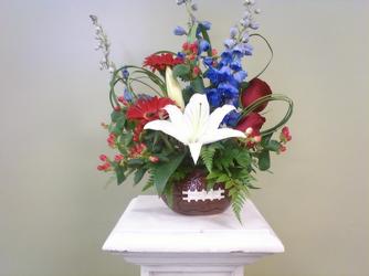 Football Fever from Clifford's where roses are our specialty