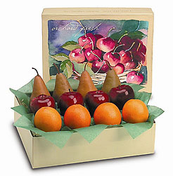 Trio:  Pears, Apples, Citrus from Clifford's where roses are our specialty