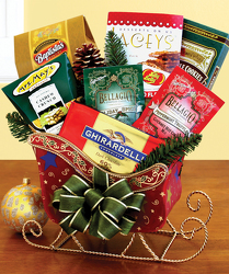 Sleighing Sweets from Clifford's where roses are our specialty