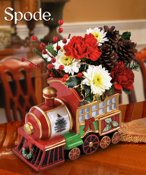 Spode Holiday Express from Clifford's where roses are our specialty