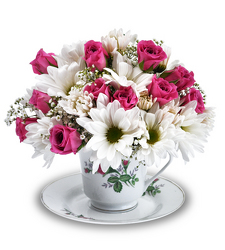 Mom's Cup of Tea from Clifford's where roses are our specialty