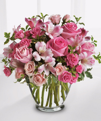 Pink Potpourri from Clifford's where roses are our specialty