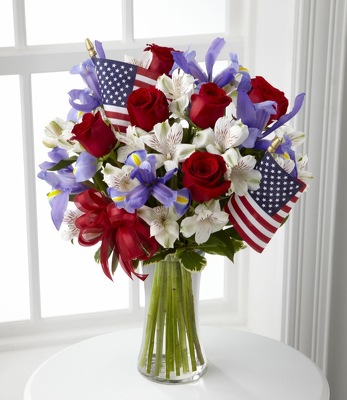  Flag Day Special Bouquet  from Clifford's where roses are our specialty