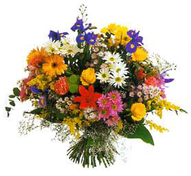 Bouquet of Seasonal Flowers from Clifford's where roses are our specialty