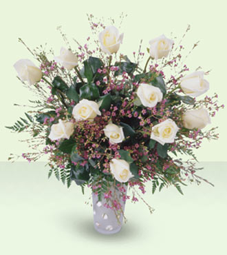 Graceful Grandeur Arrangement from Clifford's where roses are our specialty