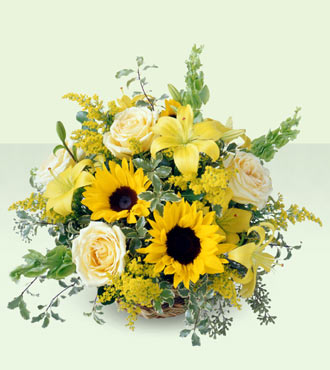 💐 San Francisco de la Paz Bouquet Sunny Skies, Bouquet Sunny Skies, SAN  FRANCISCO DE LA PAZ BAKUL HADIAH