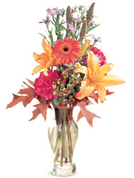 FTD Ode to Fall Bouquet from Clifford's where roses are our specialty