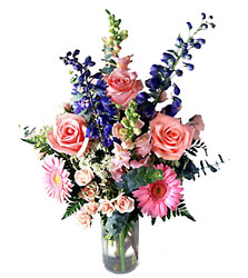 Bright and Beautiful Bouquet from Clifford's where roses are our specialty