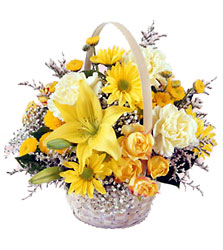FTD Flourishing Garden Basket from Clifford's where roses are our specialty