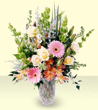Serene Garden Arrangement from Clifford's where roses are our specialty