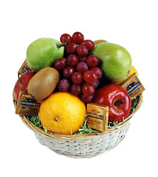 FTD Fruit & Chocolate Basket from Clifford's where roses are our specialty