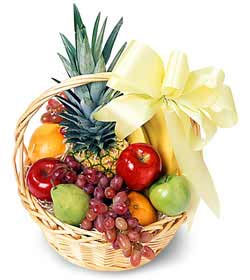 Fruit Basket from Clifford's where roses are our specialty