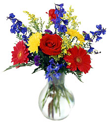  Burst of Color Bouquet from Clifford's where roses are our specialty