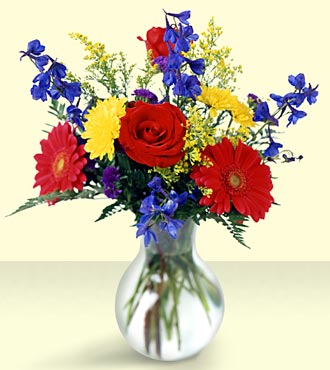  Burst of Color Bouquet from Clifford's where roses are our specialty