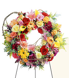 FTD Ring of Friendship Wreath from Clifford's where roses are our specialty