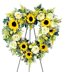 Forever Open Heart from Clifford's where roses are our specialty