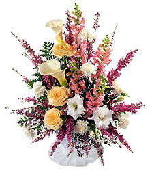 Blooming Elegance Arrangement from Clifford's where roses are our specialty