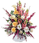 Blooming Elegance Arrangement from Clifford's where roses are our specialty