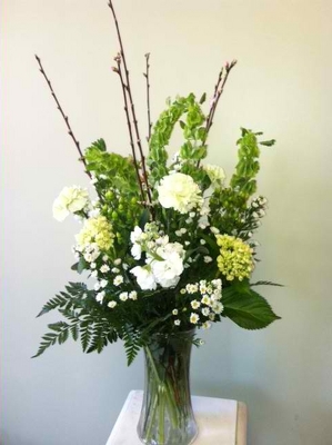 St. Patrick's Day Vase from Clifford's where roses are our specialty