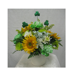 PotOGold from Clifford's where roses are our specialty