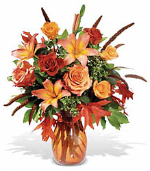 Fall Grandeur from Clifford's where roses are our specialty