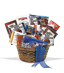 Chocolate Lover's Basket from Clifford's where roses are our specialty